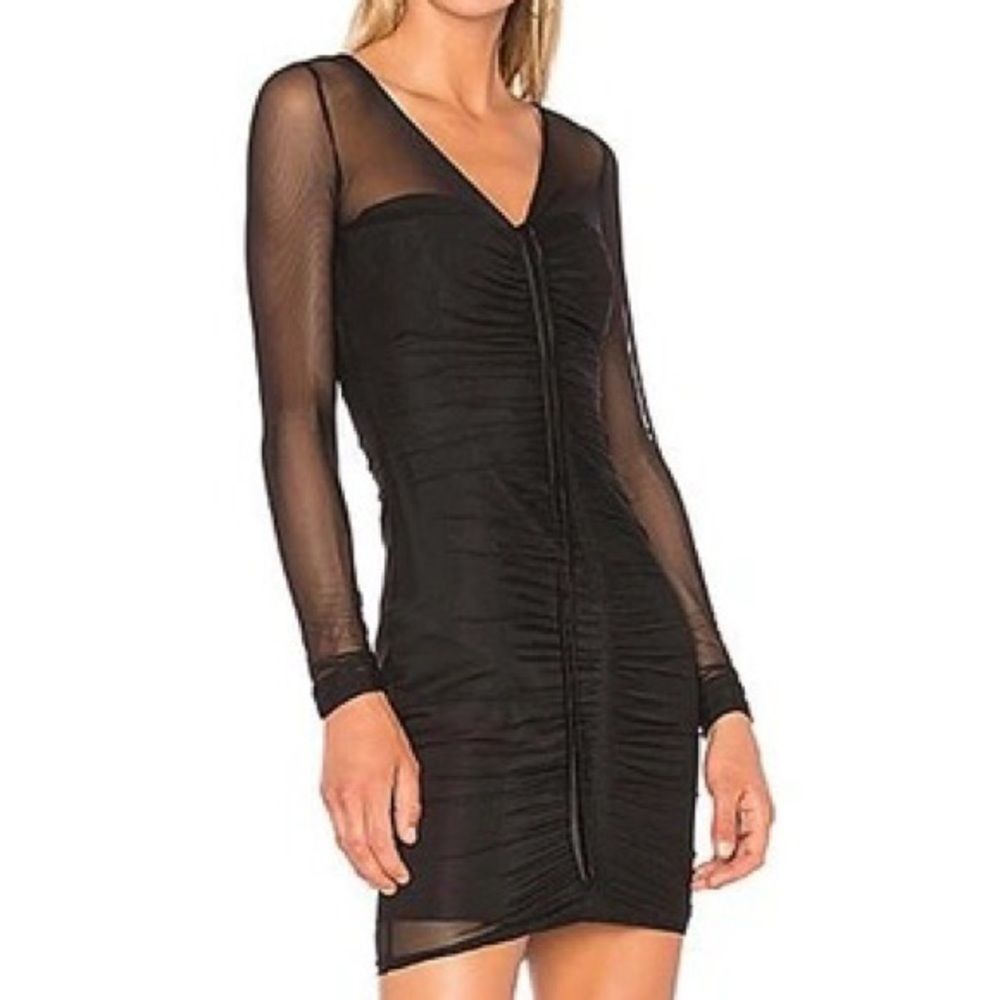 Cinq à Sept Grant Mesh Mini Dress